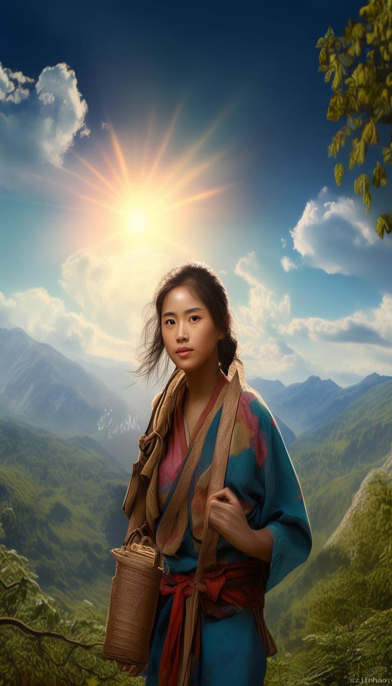 白岩松祝福背后的“扁担女孩”：励志与希望之光